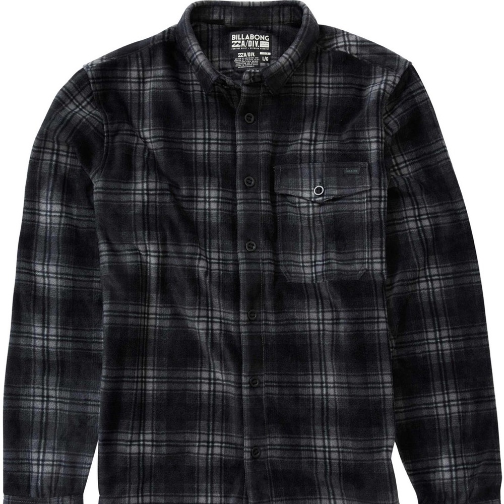 Cozy Billabong gray flannel